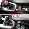 Leather Gear Head Shift Knob Protection Cover Case for Chevrolet Chevy Cruze 2009 - 2015 AT MT