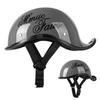 G3F Retro Japanischer Aufgebogener Heckhelm: Herren- & Damen-Cruiser-Helm für Radfahrer