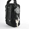 1Pc Retractable Easy-To-Pull Buckle Badge Reel Carabiner Key Chain Anti-Theft Anti-Lost Key Chain With Steel Cord