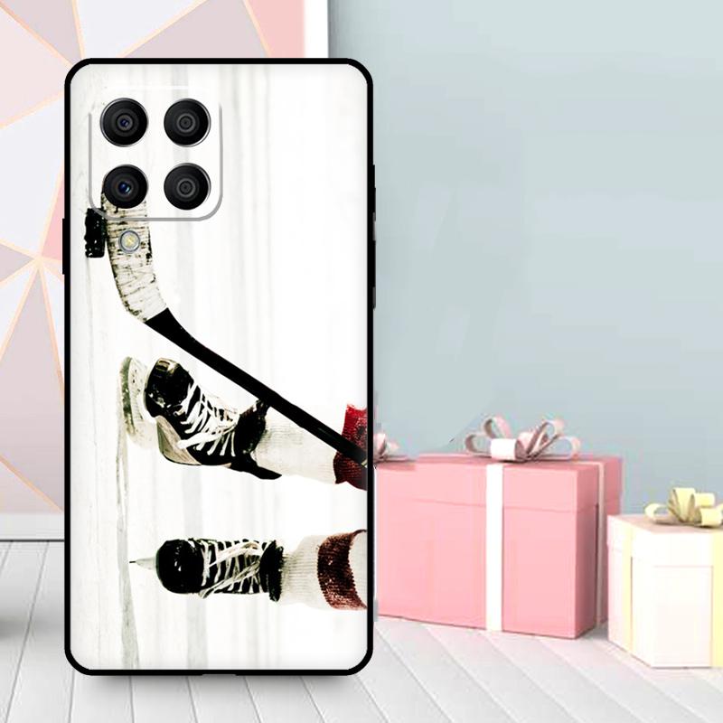 Hockey Sport Hülle Für Samsung Galaxy M16 M31 M21 M13 M33 M53 M15 M35 M55 M36 M56 M12 M32 M52 M14 M34 M54