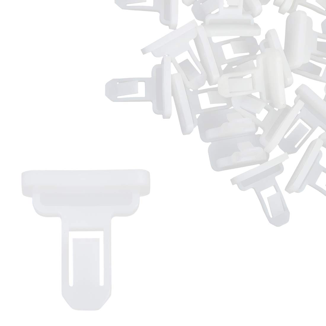 

uxcell 25pcs Retainer Clip Fender Liner Fastener Rivets Fits Toyota 75392-35220 белый