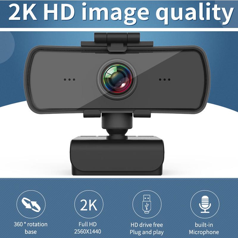 

Веб-камера USB HD 2K, автофокус, встроенный микрофон, 2040*1080, 30 кадров в секунду, веб-камера для настольных компьютеров и ноутбуков