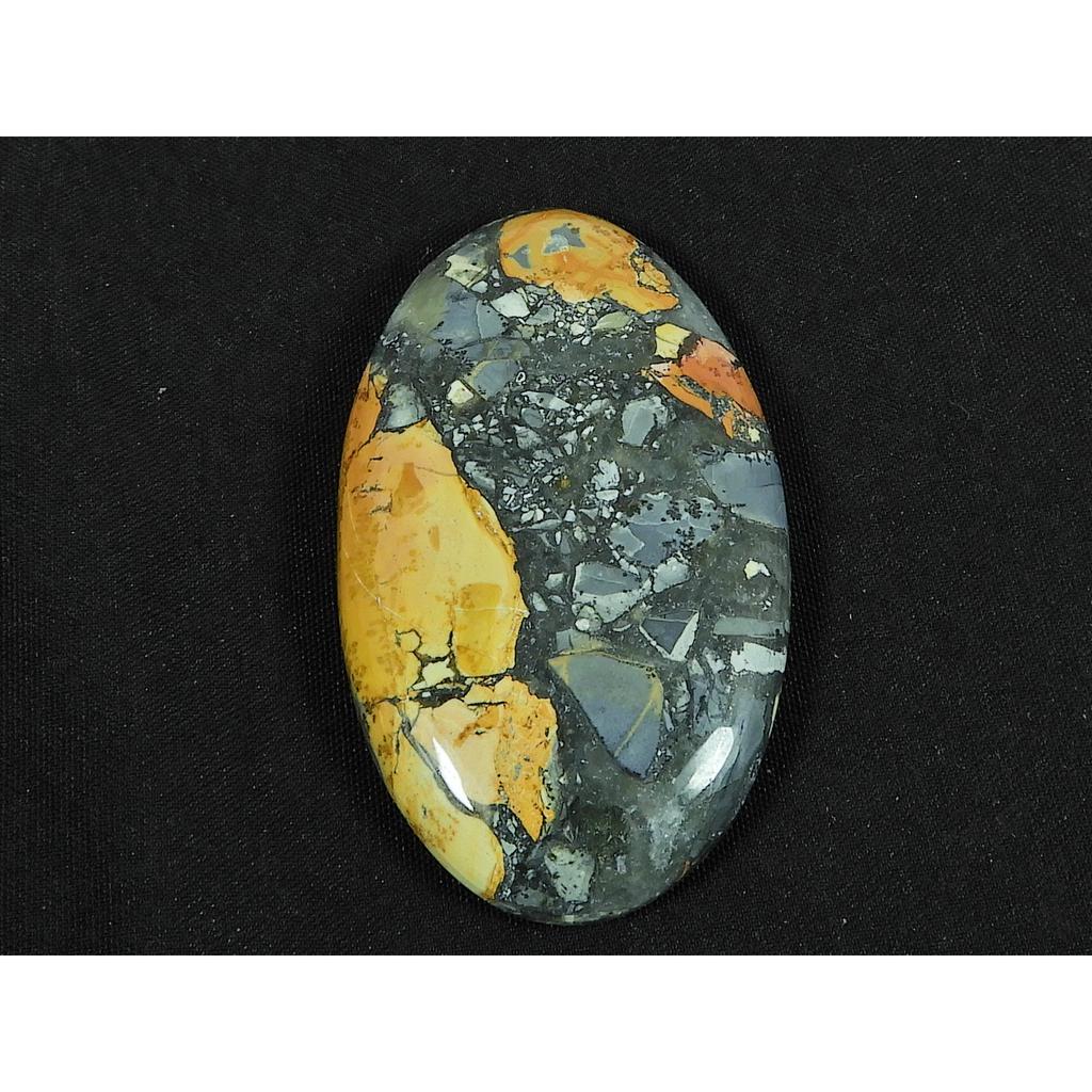 27X47X07MM Natural Malingano Jasper Oval Cabochon Loose Gemstone 81Cts. SK-4712