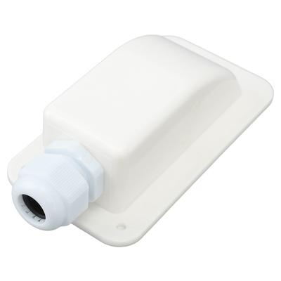 2Set 6mm² To 12mm² Cable Solar Cable Entry Gland Single Cable Entry Waterproof Design Solar Single Cable Entry Gland Box White