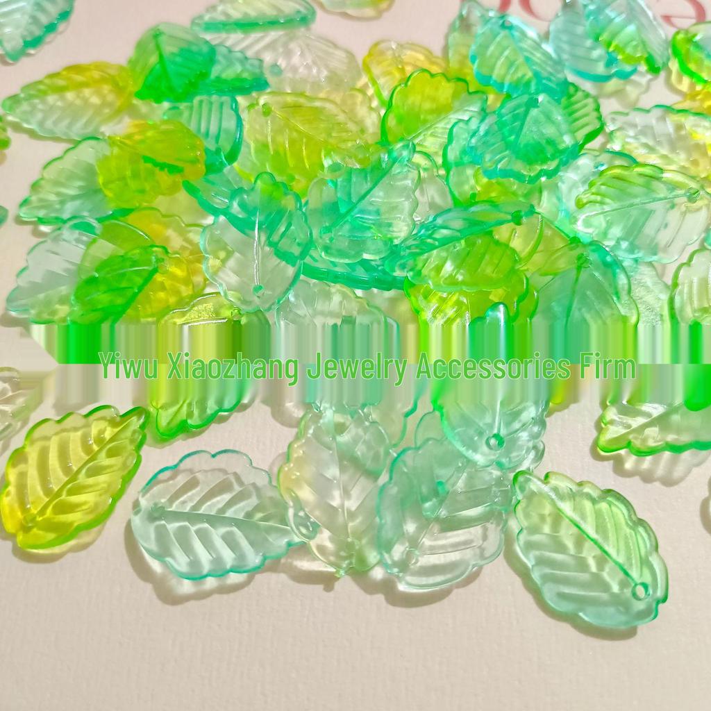 Simulated Plated Phoenix Flower Jewelry: Artificial Strawberry Leaves Headdress Beading Accessories