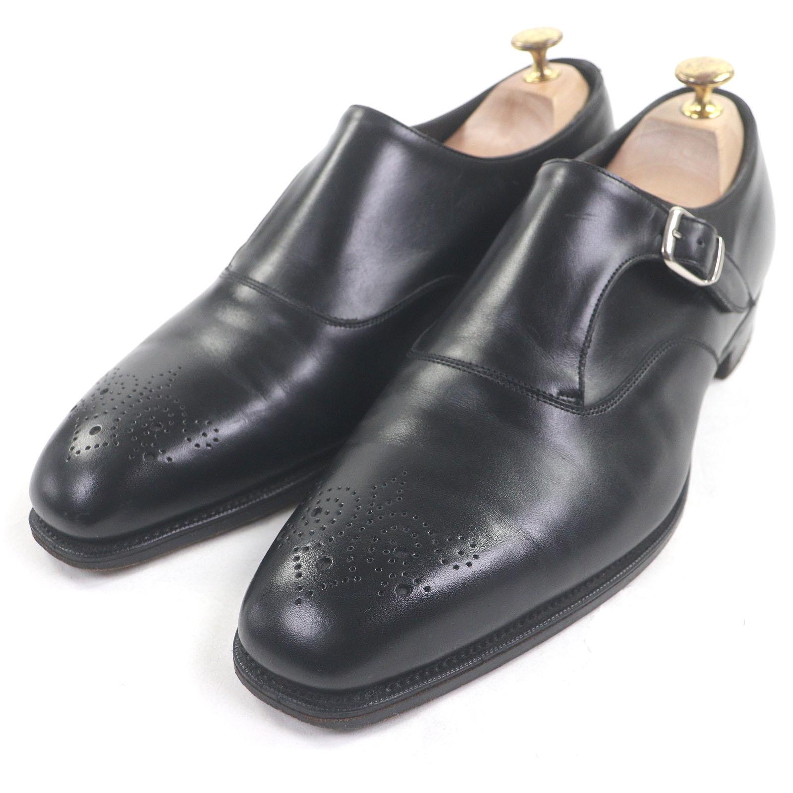 

Very Good EDWARD GREEN Dress shoes Monk strap side monk medallion Used