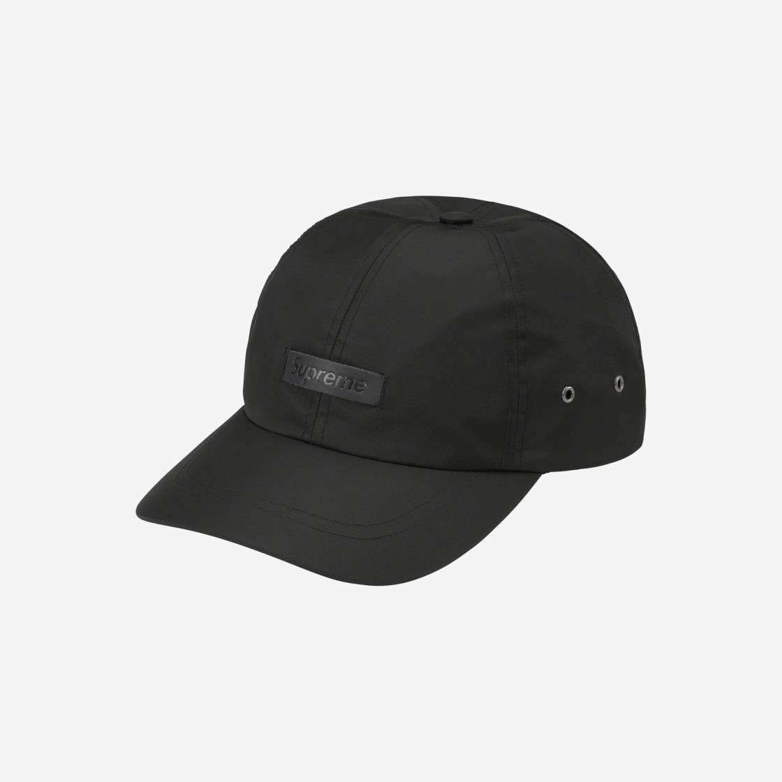 

Кожаная нашивка Supreme с 6 панелями, черная 23SS -