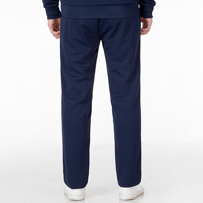 Under Armour Solid Color Crew Neck Long Sleeve T-Shirt And Long Pants Casual Sports Set Men Sets Blue 22600303-408+21500737-408