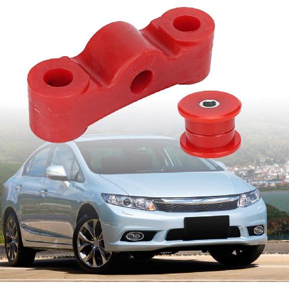 Acouto Shifter Stabilizer Bushing Kit for Civc/CRX 1984-1987 for SI 1999-2000 for Integra 1990-2001 Red Manual Shifter Stabilizer Bushing Set