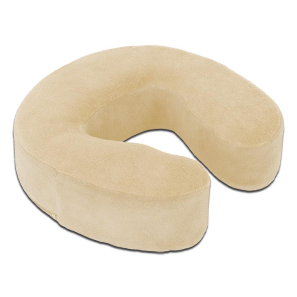 EXGEL Gesichtskissen, Beige, Gelkissen, Gesichtskissen, Schönheitskissen, Massage, Bauchlage, Chiropraktik, Entspannung, Hergestellt in Japan, AMK10-BE