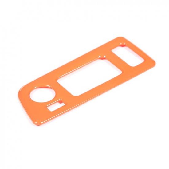 For Corvette C7 2014- Convertible Headlight Switch Button Trim Frame Orange