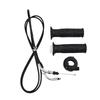 Practical Useful Hand Grip Throttle Cable Inner Diameter 23mm Brand New Metal Plastic 1 Pair For Gy6 125cc-150cc