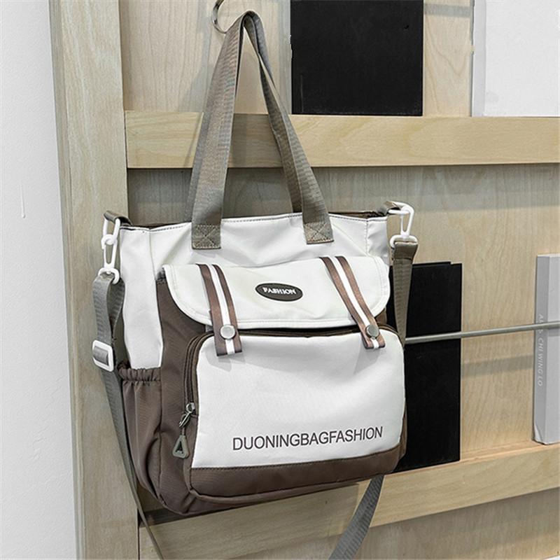 

Women s Tote Bag, Large Capacity Daily Handbag, Travel Bucket Shoulder Bag, Fashi Messenger Bag,Campus School Bags Satchel коричневый