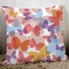 Home Decor Sofa Cushion Cover Butterfly Print Home Decor Pillow Cover Seat Living Room Cushion