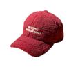 New Hat for Women in Autumn and Winter Thickened and Warm Lamb Wool Korean Version Fashion Versatile Duck Cap Student Plush Baseball