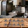 Aluminum Processing Carbide Inserts Chip Control Cutting Performance Exquisite Workmanship Automobile Parts Cutting Tools