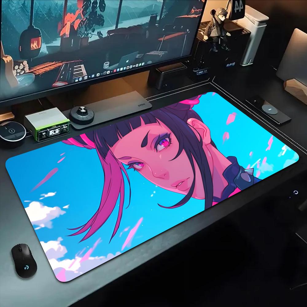 juri han Mouse Pad 500X1000 mm Large Gaming Mousepad Gamer XL Rubber Otaku Keyboard Pad Laptop Desk Mat