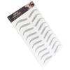 Long Lasting Eyebrow Transfers Sticker Household Portable Women Eyebrow Tattoo StickerBLACK-08