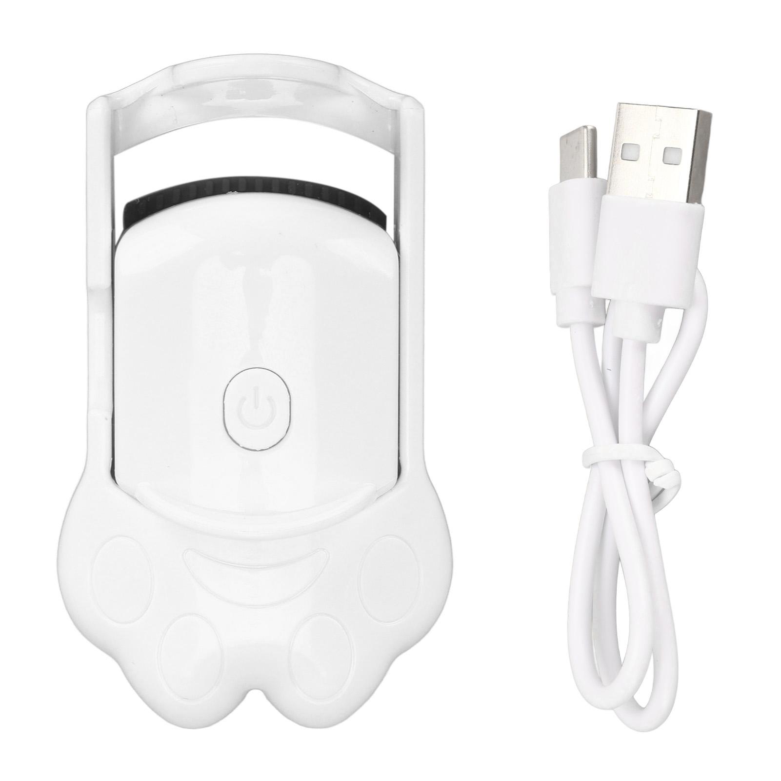 Heated Eyelash    USB 2 Temp ature Modes Rechargeable   Lasting Handheld Electric Eyelash