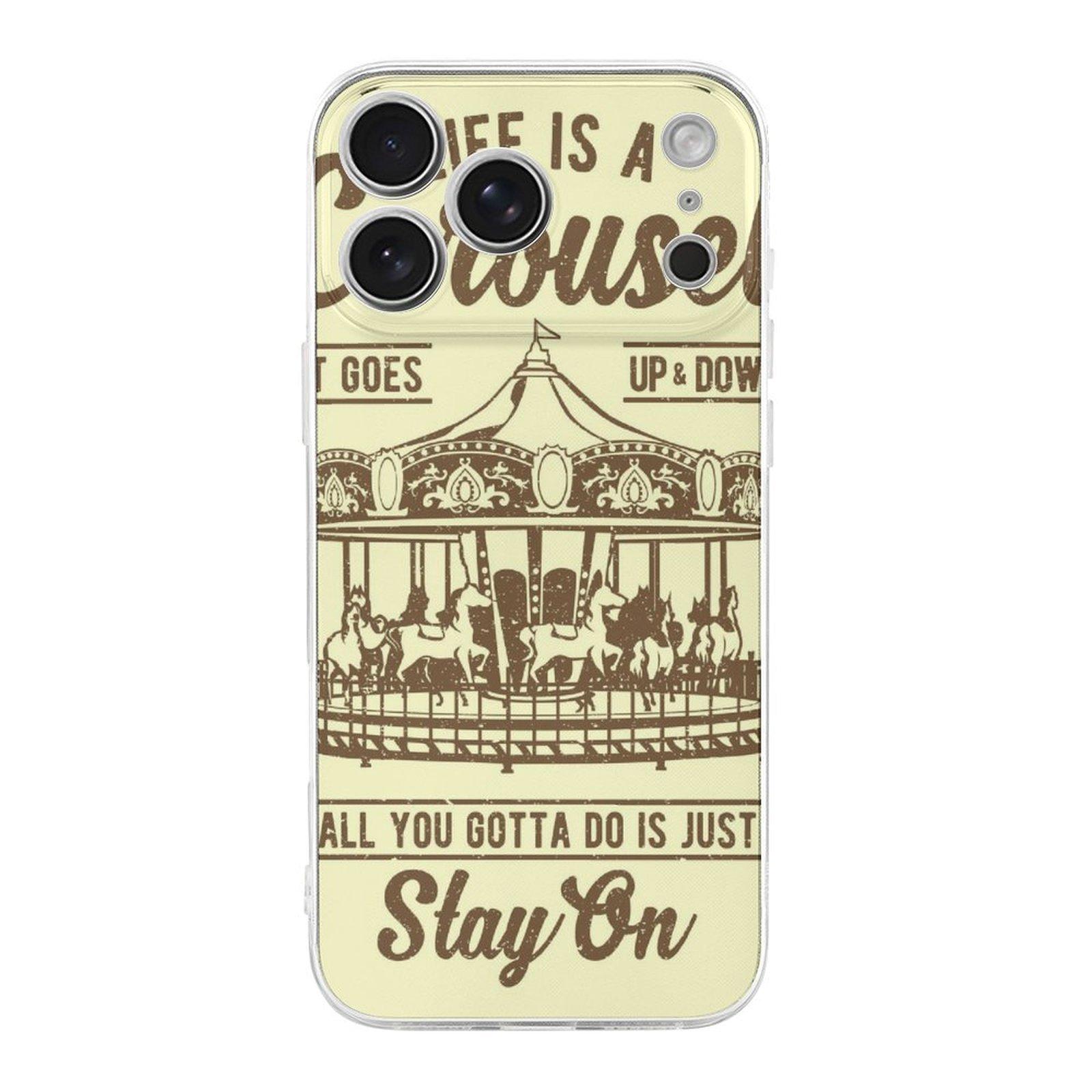 

1 Pack For iPhone 17 TPU Slim Protective Soft Clear Case Flexible Anti-Scratch Shockproof Cover Fit 17 17 Air 17 Pro 17 Pro Max IPHONE-17ProMax білий