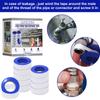 Waterproof Raw Meal with Pure PTFE Material with Angle Valve Water Pipe Faucet Waterproof Sealing Tape