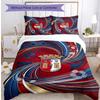 Braga FC Printed 3PCS Bedding Set Breathable Duvet Cover with Pillowcases Decorative Bed Linen for Bedroom Home