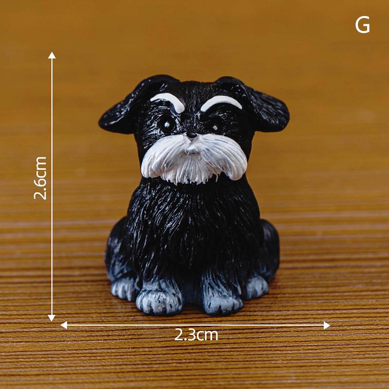 Мини-статуэтка собаки из смолы — фото 12