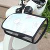 Summer sunshade Motorcycle Handlebar Gloves Breathable Anti-Slip Scooter Grip Sunshade Fits for Most Vehicles Handlebars