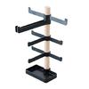 Durability Showcase Storage Wood Display Stand Glasses Frame Tray Eyeglasses Organizers Shelf Sunglass Holder Rack