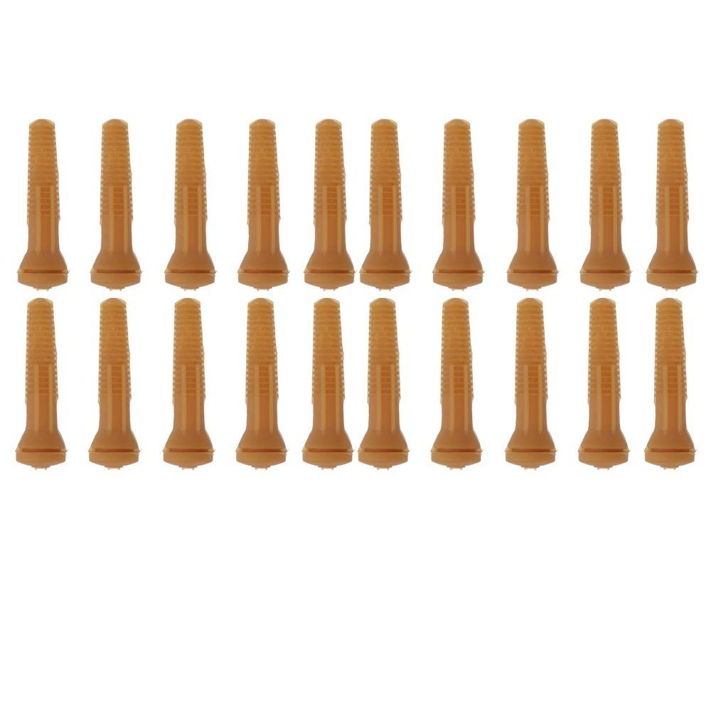 20pcs Rubber Chicken Plucker Finger Yellow Plucker Machine Accessories Poultry Processing