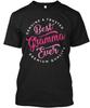Best Gramma Ever Gift In Pink T-Shirt Made In the USA Size S To 5XL