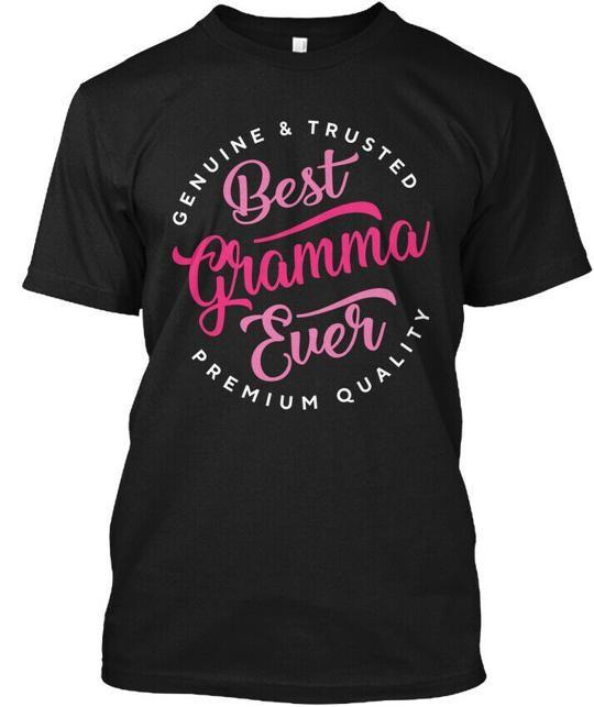 

Best Gramma Ever Gift In Pink T-Shirt Made in the USA Size S to 5XL M