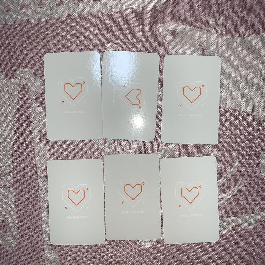 [USED] ASTRO Eunwoo Goods Set