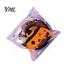 Small Plastic Bags for Treats 100 Pcs Halloween Treat Bags, Self Adhesive Seal Clear Candy Dessert Cute Cartoon Pouches Cookie Trick or Party