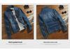 Men's Slim Casual Denim Jacket - Hongxinjie Trendy Spring/Autumn Student Style