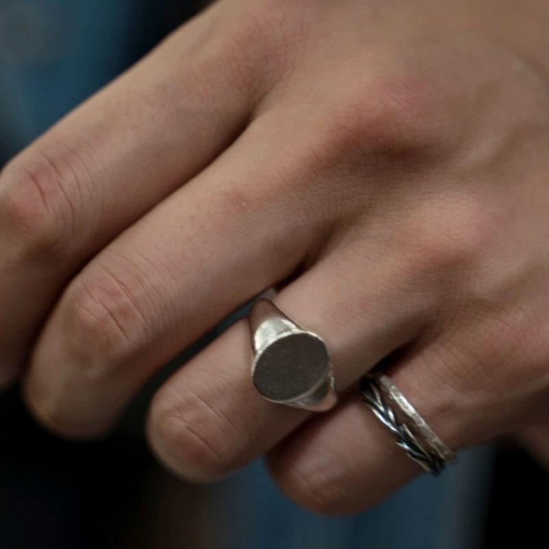 HARANG HR 81R_Silver Seal Ring