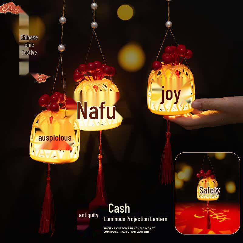 Handheld Luminous DIY Festival Lantern