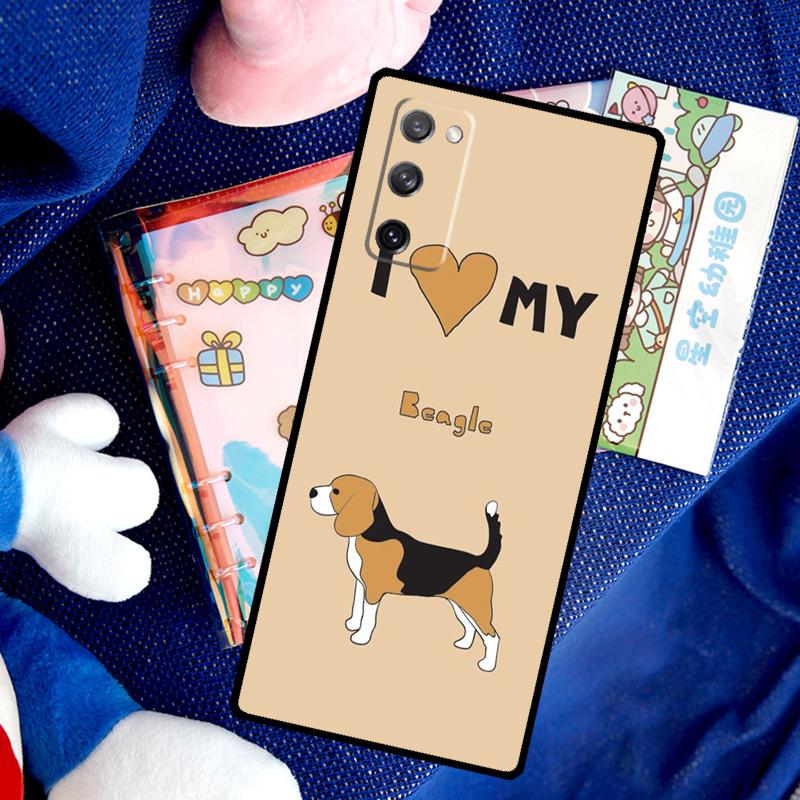 Beagle Puppy Dog Case For Samsung Galaxy S26 Ultra S25 S24 S23 S22 S21 S10 Plus S20 FE S25 Ultra Cover Funda