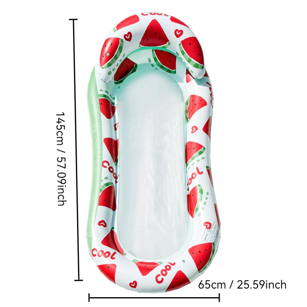 New Style Daisy Stripe Inflatable Pool Float Lounger