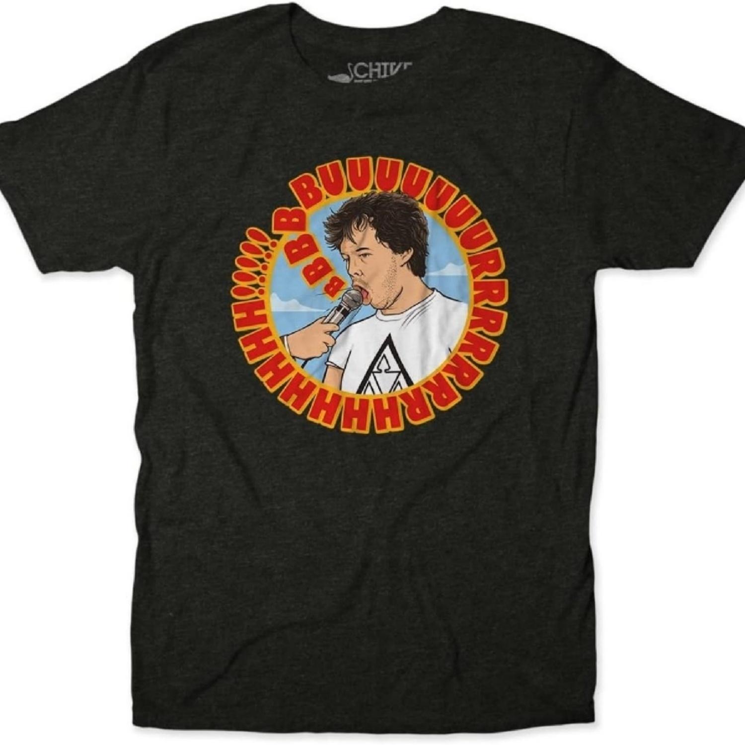 

Revenge of The Nerds Booger Burp Funny 80s Movie T-Shirt XXXXXL чорний