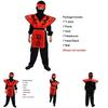 Atemberaubendes Ninjago Cosplay-Kostüm für Kinder, ideal für Halloween und Partys, mit weichem Stoff