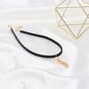 Choker Fringed Neck Chain Velvet Sequined Short Pendant Necklace Disc Clavicle Versatile