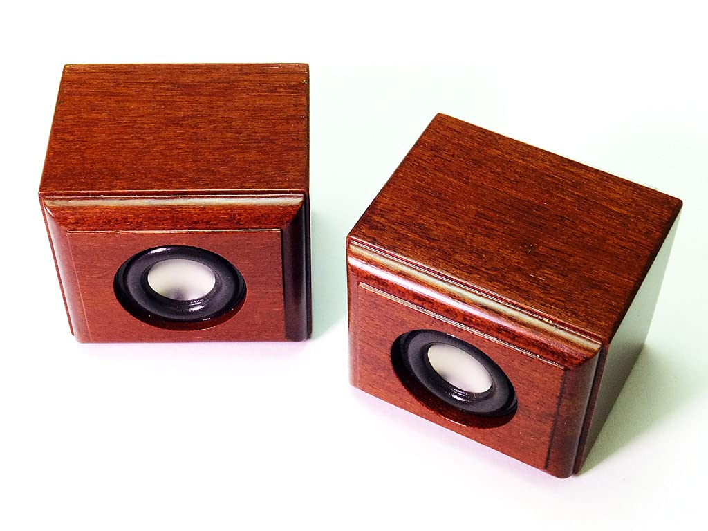 Takai Crafts High Craft Rose Mahogany Material Audio Speaker terminal specifications Ultra-compact HC-TX051 Pair High-grade