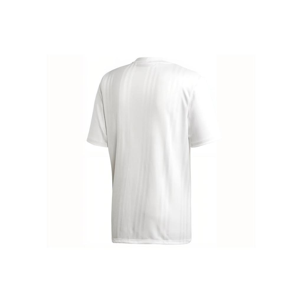 Adidas Originals Trefoil Outline Jersey Crewneck T-Shirt Men Tops White ED4684