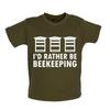 I'D Rather Be Bee Keeping - Romper / Baby - Beekeeper Bee Bee Keeper