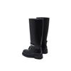 Elle Leather Chunky Heeled Knee High Boots Women boots EX254EK001