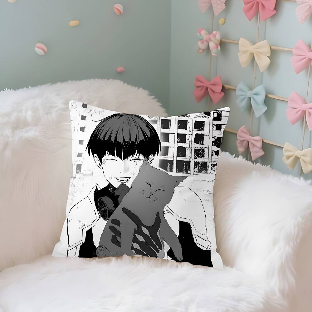 Anime KKaiju No S Case Plush Fabric Soft Pillowcase Double Sided Print Cushion Cover Household Gifts