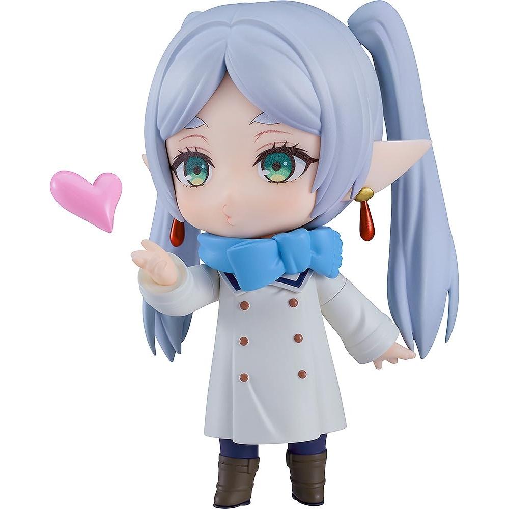 Nendoroid Frieren Figure Winter Outfit Ver. Non-Scale Painted Plastic Action Figure - Fantasy Series Collectible