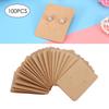 Jewelry Display Storage Paper Cards Earring Ear Stud Necklace Hairpin Hanging Card