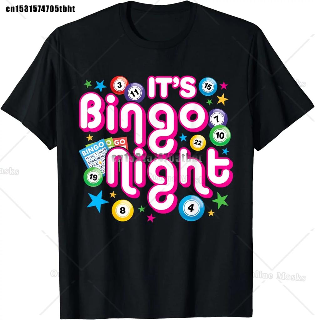 Crazy Bingo Lady Shirt Funny Lucky Bingo Shirt Player Hobby Gambling Bingo Queen TShirt Fashion Street Cotton Tops Tees